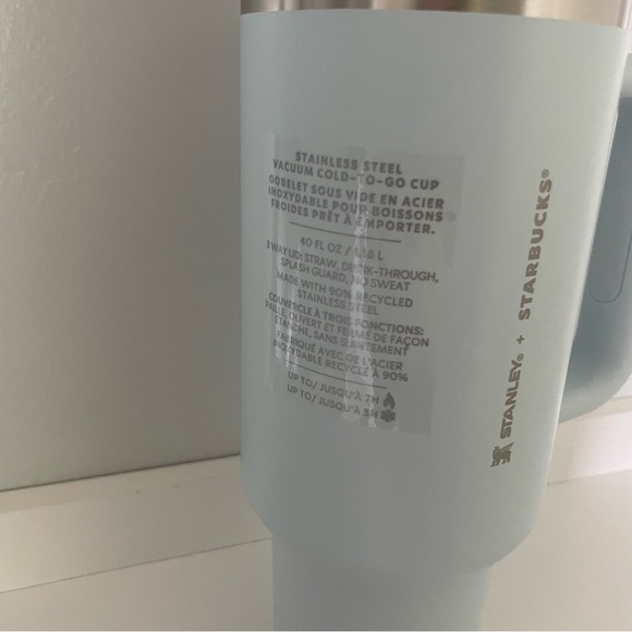 Starbucks x Stanley Spring Blue 2024 Limited Edition 40oz Tumbler - Picture 4 of 5